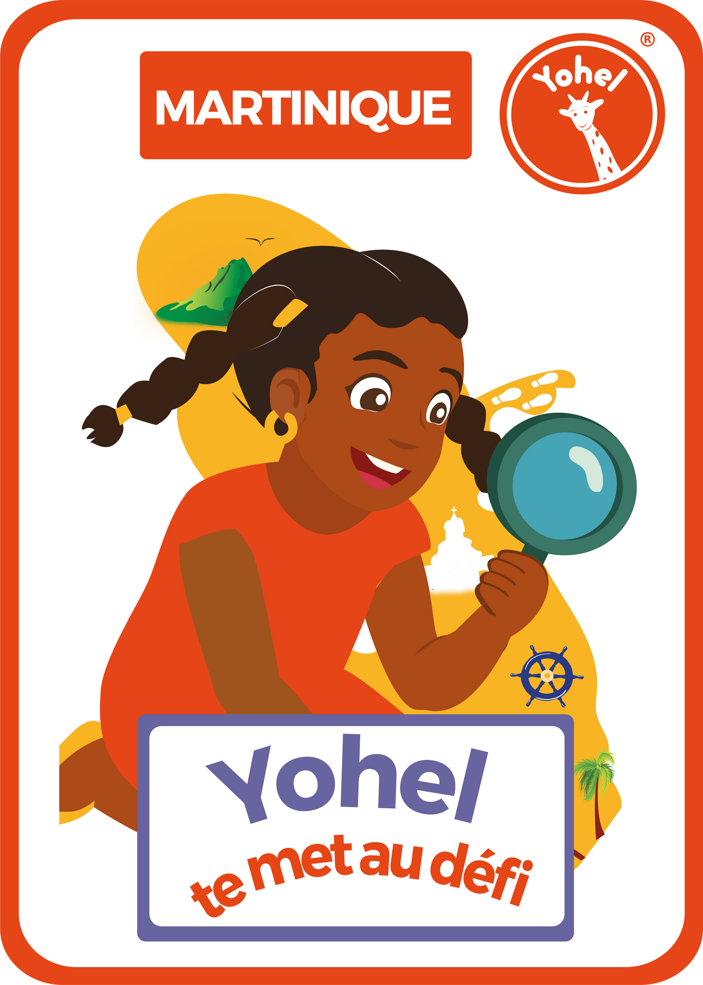 Jeu de cartes Quiz et Devinettes sur la Martinique, à accompagner avec le puzzle Martinique pour plus de fun !