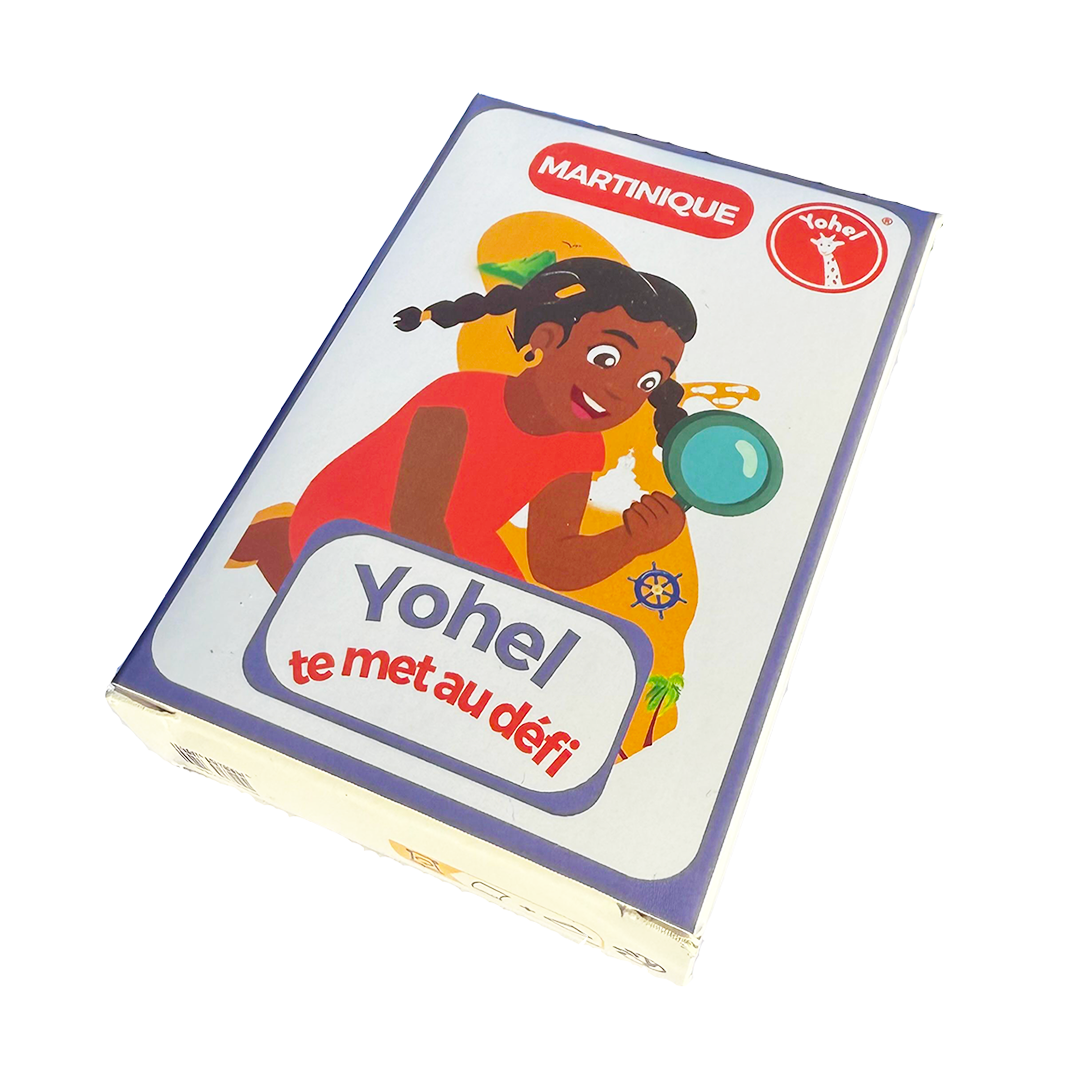 Jeu de cartes Quiz et Devinettes sur la Martinique, à accompagner avec le puzzle Martinique pour plus de fun !