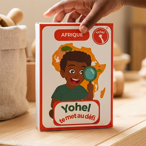 jeu éducatif box de quiz et devinette sur l'Afrique-yohel