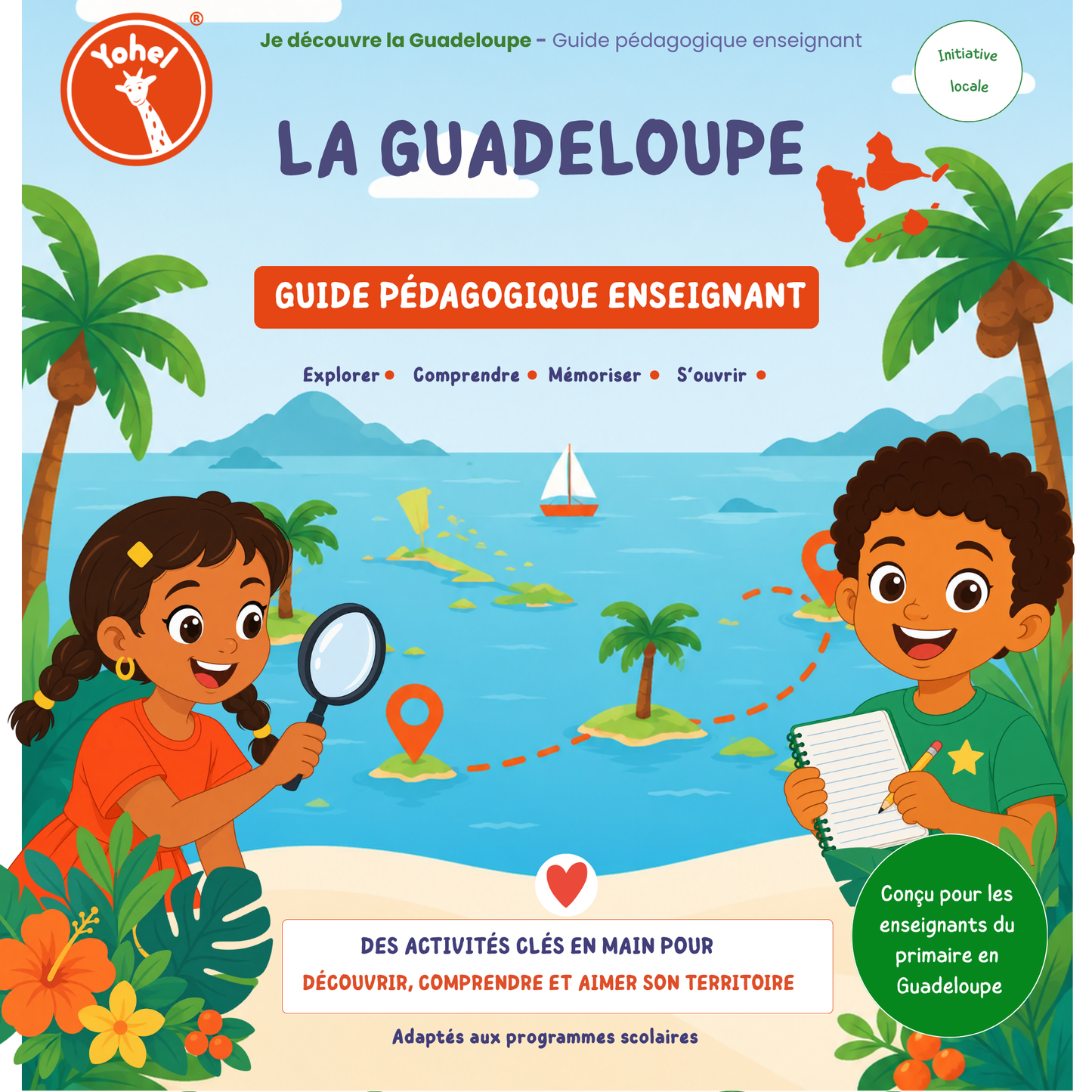 Licence numérique - Guide pédagogique Yohel - Guadeloupe - 3 enseignants