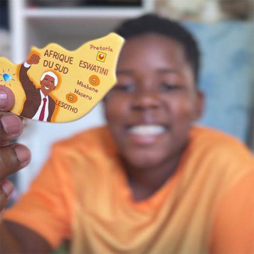 puzzle éducatif magnet de l'Afrique du sud - yohel