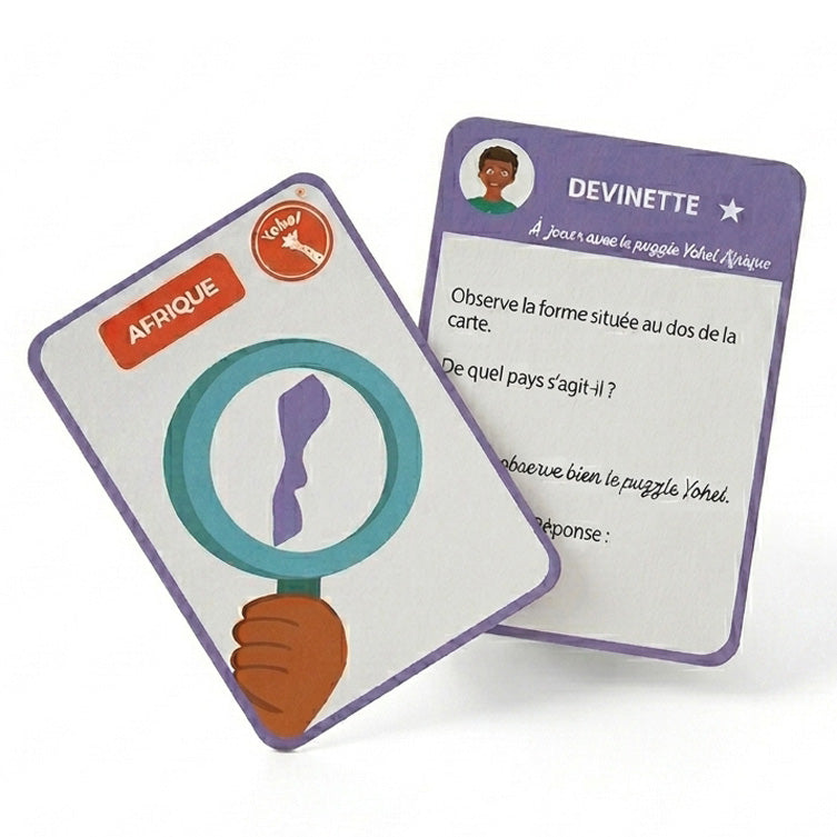 devinettes sur l'Afrique jeu pour enfants - Yohel